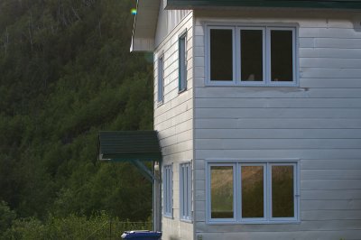 All-clad mountain house, Parc National de Gaspsie