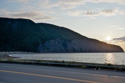 Sunset at Mont-Saint-Pierre
