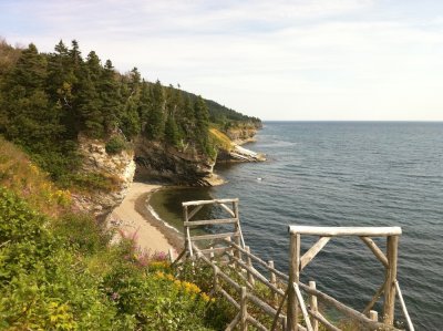 South coast of Cap-Gasp