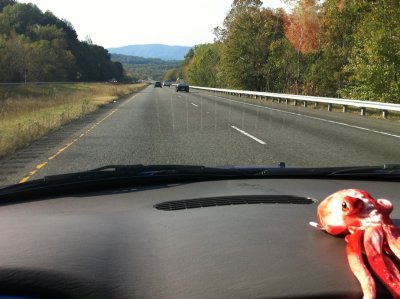 First view of the Appalachians