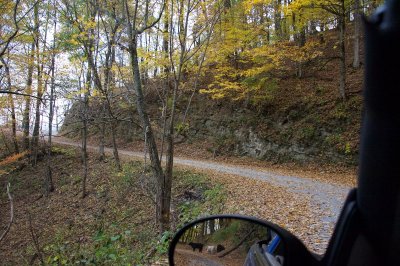 Road out of Burke's Garden
