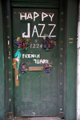 French Quarter door