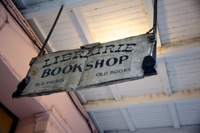 French Quarter store sign