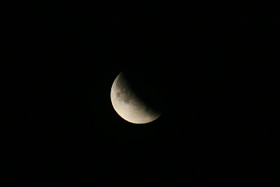 Partial Lunar Eclipse 54% 6 June 2010