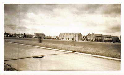 Parade Grounds and Barracks Main Post Ft. Lewis, WA 1942