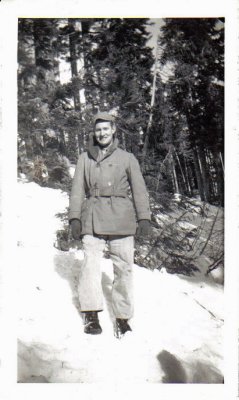 Sgt. Richard Glenn at Fort Lewis, WA 1943