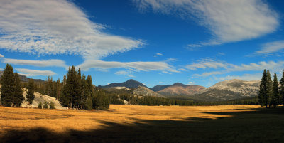 Tuolumne Meadows at days end