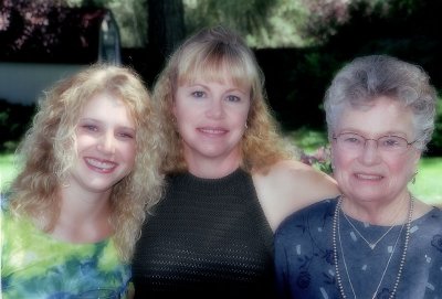 Three Generations, Amy, Cher, and Betty 2000