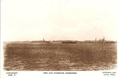 Pier and Warships