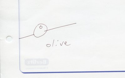 4 second draiwing #4: Olive