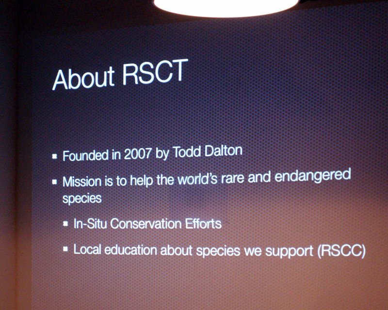 Rare species fundraiser