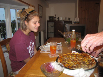 Grandma's home made pizza
