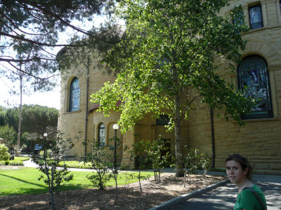 Rachel and Church Exterior at Stanford P1030500.jpg