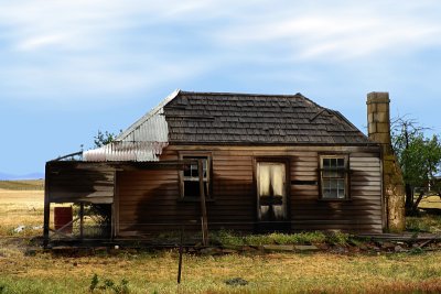 Tasmanian farmhouse