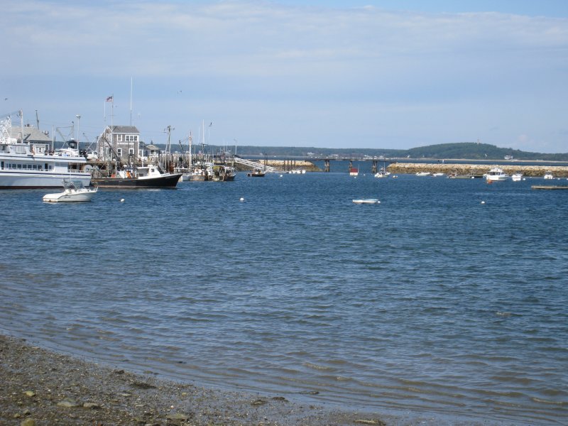 View of Plymouth Harbor - Plymouth, Mass.