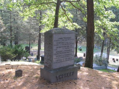 Thoreau Family - Sleepy Hollow Cemetery - Concord, Mass.