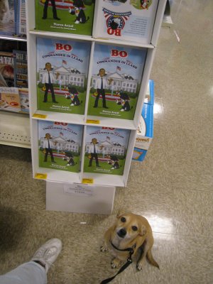 I can't read, but hope mommy will read to me about Bo.