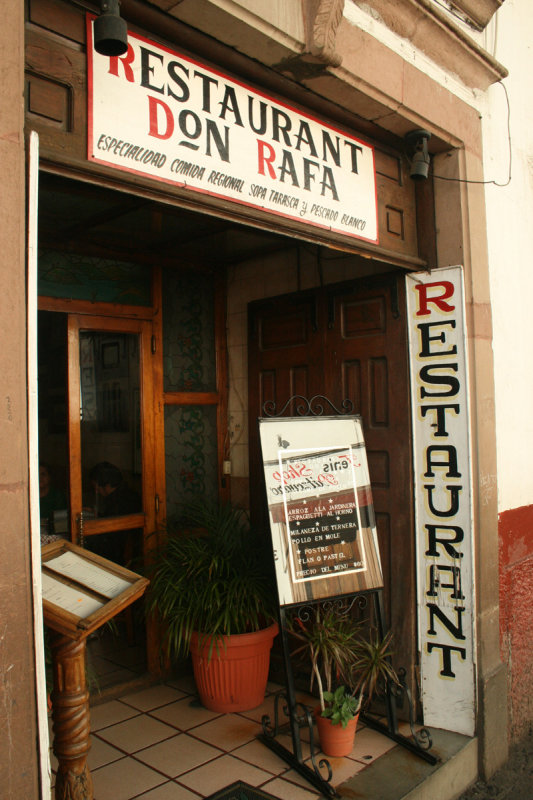 fine local restaurant, Ptzcuaro