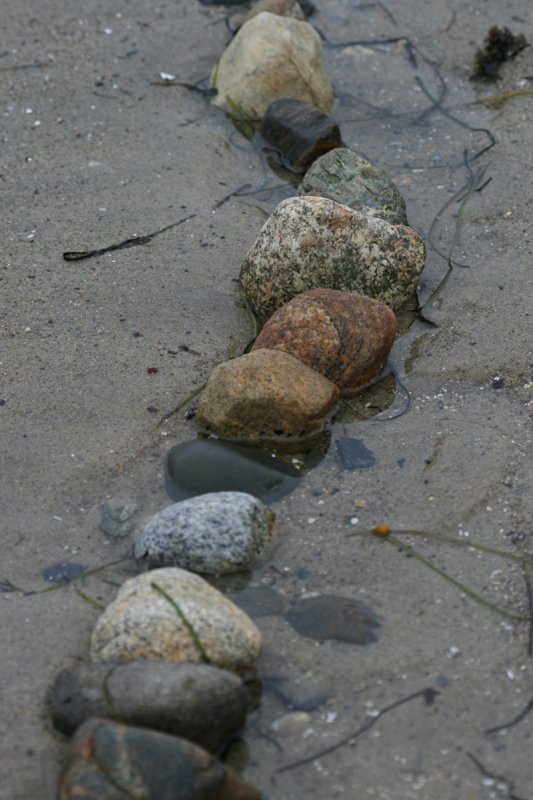 beach stones, Hamilton Beach