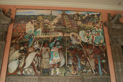 Diego Rivera mural, Palacio Nacional