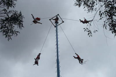 voladores, Chapultepec Park