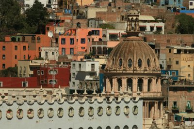 Guanajuato University and La Compañia dome