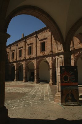 courtyard, Palacio Clavijero, Morelia