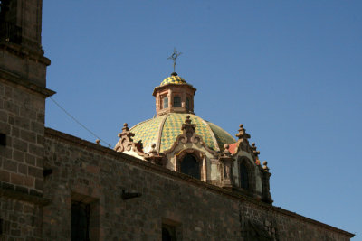 cupola, Templo de la Merced, Morelia