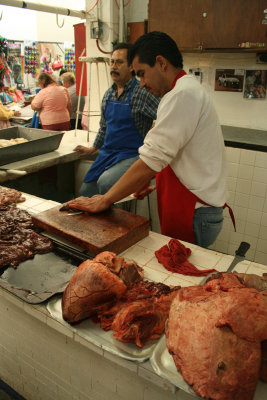 Captain Beefheart, market, Morelia
