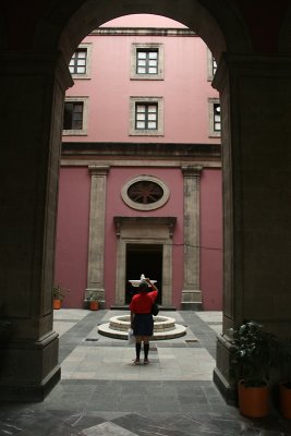 back courtyard, Palacio Nacional