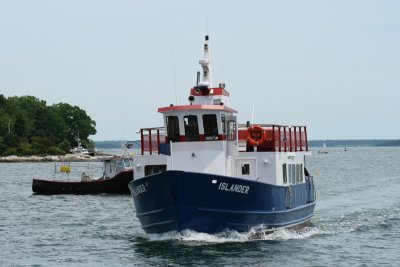 Appropriately, the Islander brought us from Cousins Island to Chebeague.