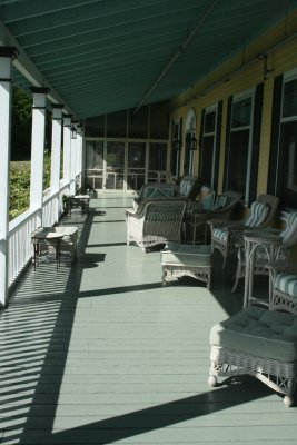 porch, Chebeague Island Inn