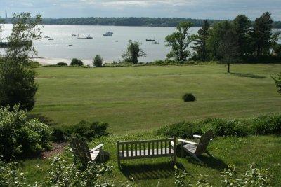 the harbor, from Chebeague Island Inn
