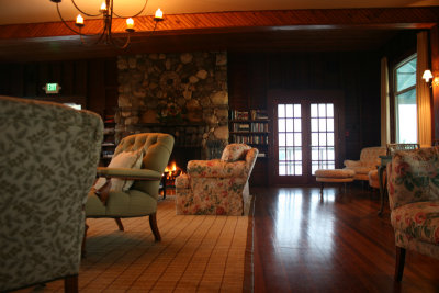 reading room, Chebeague Island Inn
