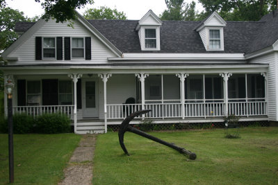 house with anchor
