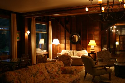 main hall, Chebeague Island Inn