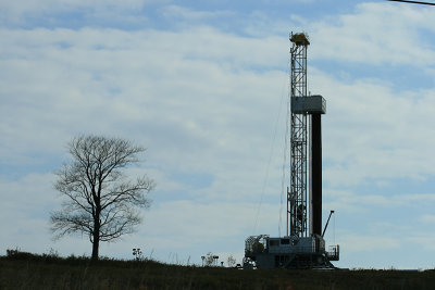 drill site (Hammond well) Starlight, 2010