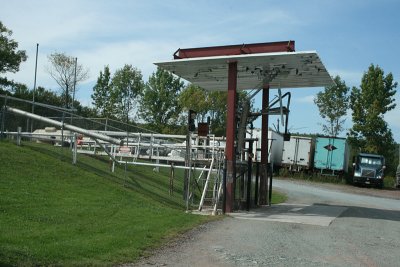 well site, Rileyville, 2010