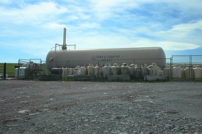 well site, Rileyville, 2010