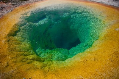 Morning Glory, Upper Geyser Basin, Yellowstone