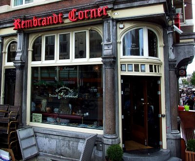 Rembrandt Corner Cafe  Amsterdam