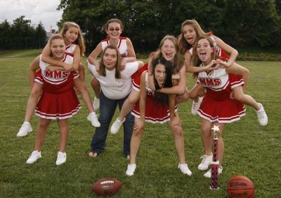 Martinsville Middle School Cheerleaders 5/09