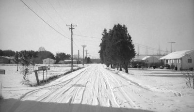 From in front of our home looking toward Seuss Store (on left)