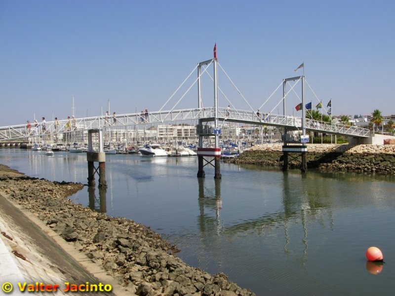 Pedestrian bridge in Lagos, Algarve