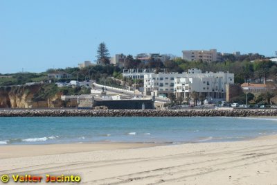 Lagos - view From Meia Praia beach