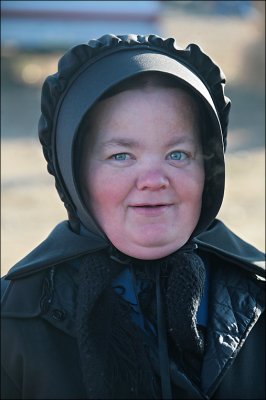 Portrait of an Amish Woman.
