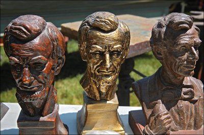 Three Lincoln heads are better than one.