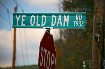 Ye Old Dam Road.