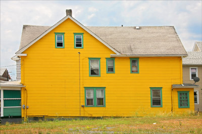 Yellow House. Hazleton,Pa.