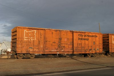 Detail Images: City Of Prineville 5077 CuFt Double-Door Boxcar